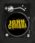 Slipmat John Corabi logo Mötley Crüe 94 Amarillo